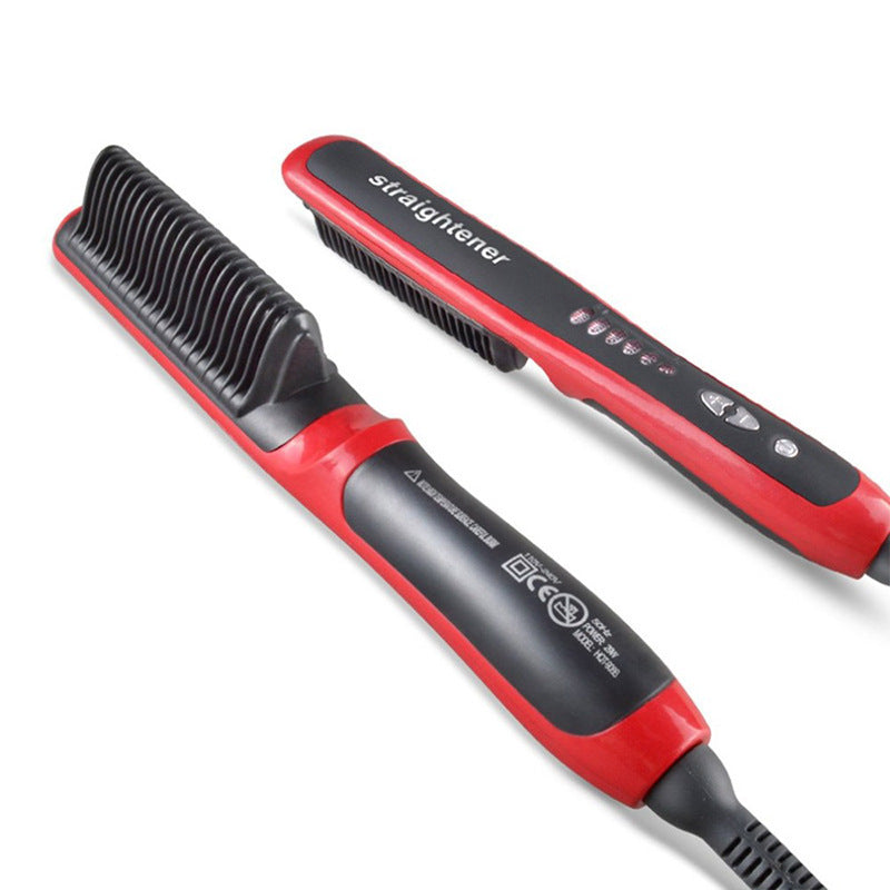 Automatic curler hair straightener comb