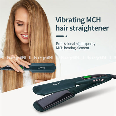 Vibrating MCH hair straightener