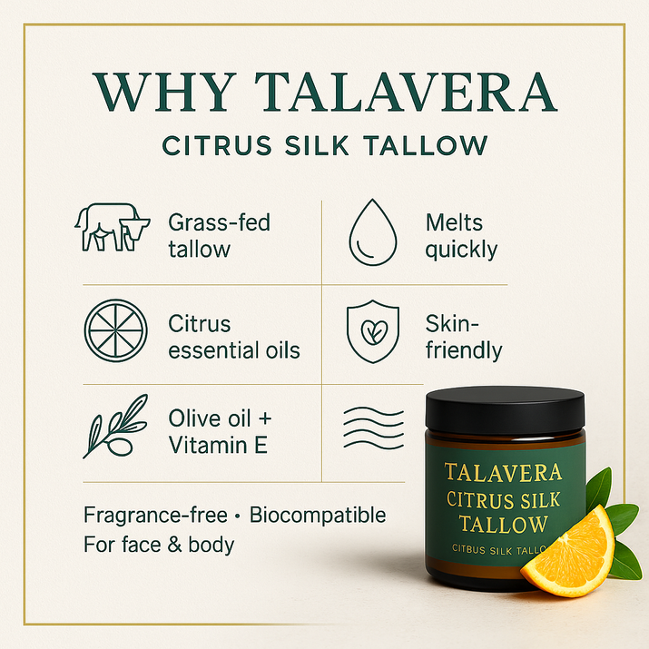 TALAVERA CITRUS SILK TALLOW